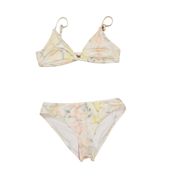 PINK Victoria's Secret Shine Floral Bikini sz S/M - Picture 13 of 14